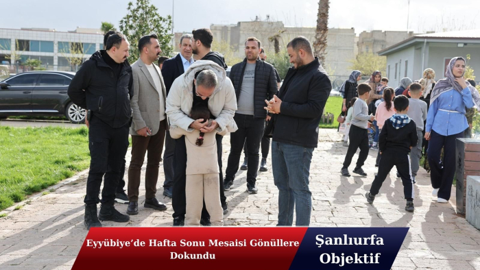 Eyyübiye’de Hafta Sonu Mesaisi Gönüllere Dokundu